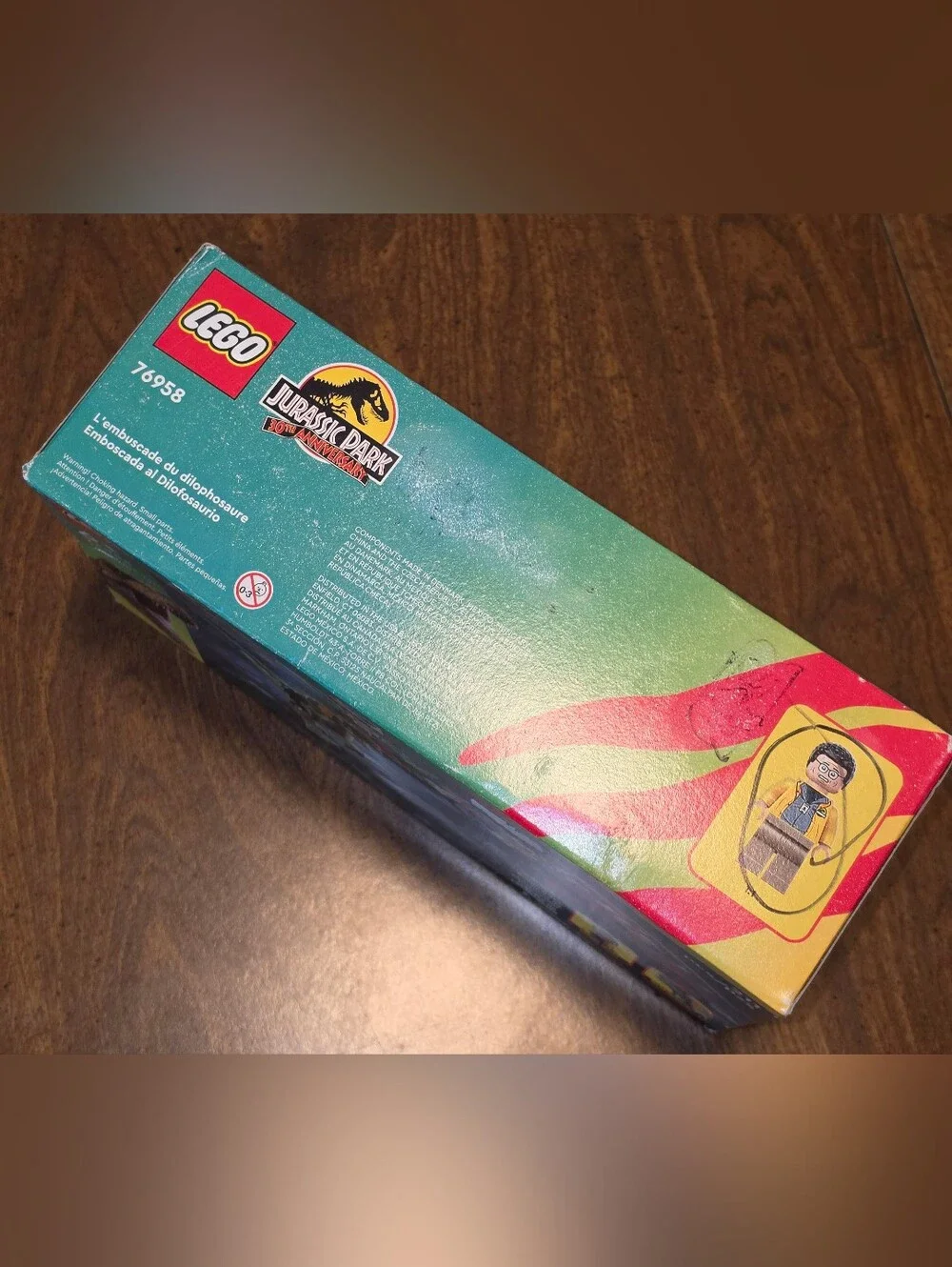 Lego Jurassic World 30th Anniversary Dilophosaurus Ambush #76958